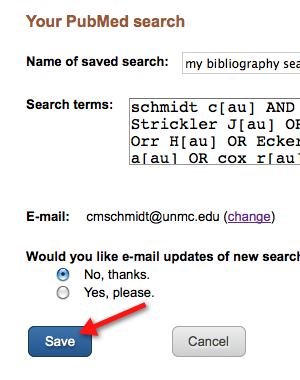 A screenshot shows options for search updates. The default "No thanks" has been retained. An arrow points to the "Save" button.