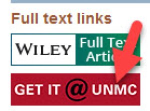 Screenshot of full-text buttons