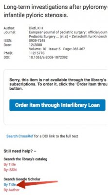 A screenshot shows the location of the "By Title" link.
